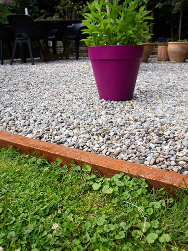 Multi-Edge PROFILE Corten Steel U-profile for kerbstones 5x6x5x149cm