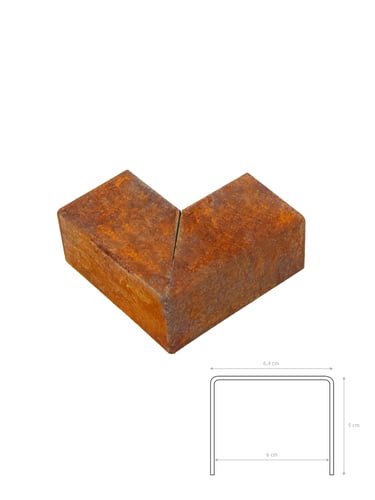 Multi-Edge PROFILE Corten staal u-profiel hoekstukken voor opsluitbanden