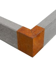 Multi-Edge PROFILE Corten Steel U-profile Corner Piece