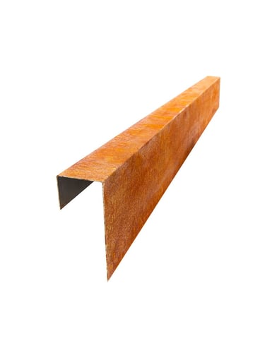Multi-Edge PROFILE Corten Steel U-profile for kerbstones 15x6x5x149cm