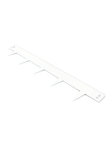 Bordura Multi-Edge METAL acero lacado blanco
