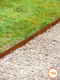 Bordure de jardin Multi-Edge METAL Acier Corten, par lot