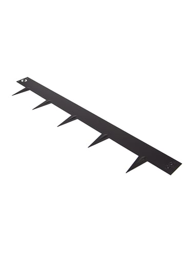 Bordura Multi-Edge METAL acero lacado negro