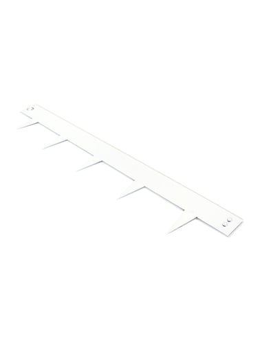 Multi-Edge METAL Lawn Edging White 100x17,5cm