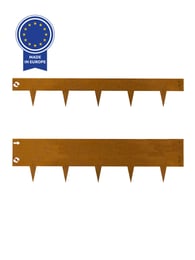 Rasenkante Multi-Edge METAL Cortenstahl, pro Stück