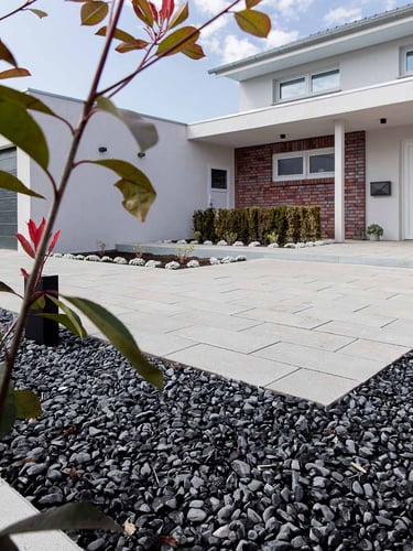 Nero ebano galets noir 20 - 40mm jardin paysagé