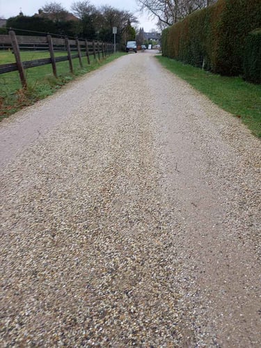 Achterhoeks Padvast aangelegd