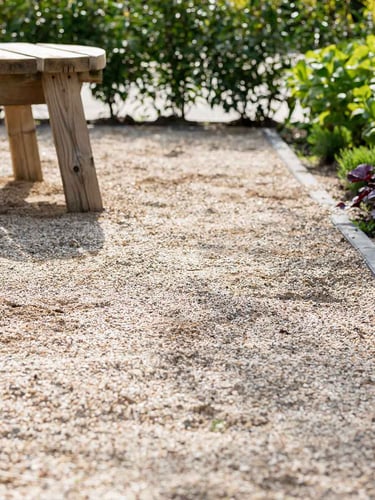 Achterhoeks Padvast aangelegd