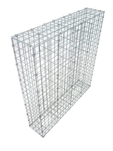 Panier de gabion 100x100x20cm