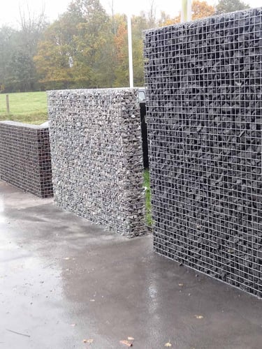 Panier de gabion 100x100x20cm