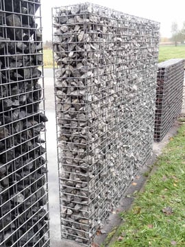 Panier de gabion 100x100x20cm