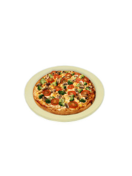 Pierre à pizza compacte de 38 cm (1,5 cm d'épaisseur)