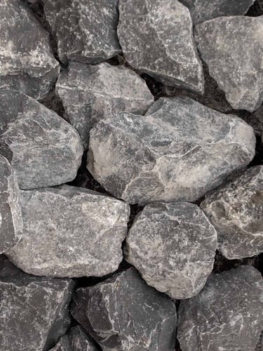 Pierres calcaires à gabion gris Doornik 32 - 63mm (3,2 - 6,3cm)