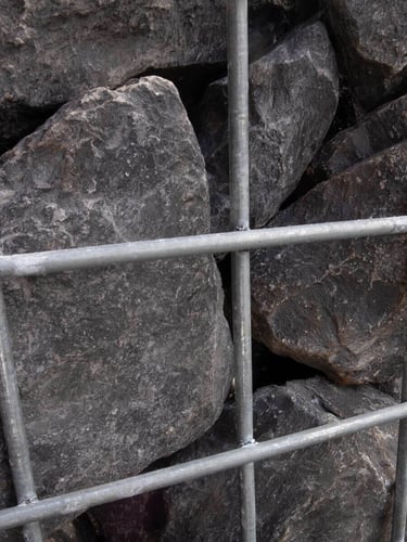 Pierres calcaires à gabion gris Doornik 90 - 150mm (9 - 15cm)