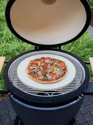 Pierre à pizza compacte de 38 cm (1,5 cm d'épaisseur)