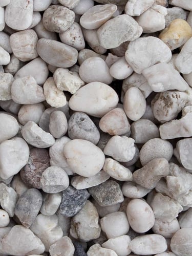 Galets de quartz blanc 12 - 16mm