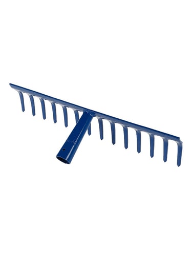 Ancinho de jardim com 14 dentes e cabo