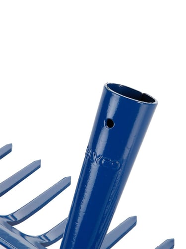 Ancinho de jardim com 14 dentes e cabo