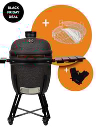 The Columbus Pro Line Large Urban Grey Compleet Kamado