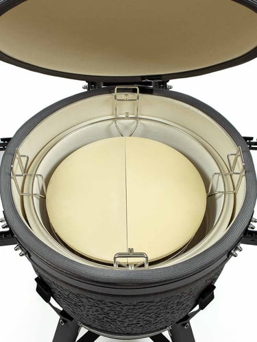 The Columbus Pro Line Large Kamado Gris Urban Completa, Platos del sistema Multi-Cook