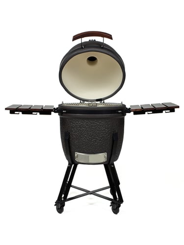 The Columbus Large Pro Line Urban Grey Compleet Kamado
