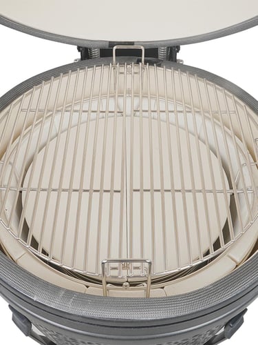 The Columbus Large Pro Line Urban Grey Compleet Kamado Multi-Cook Systeem