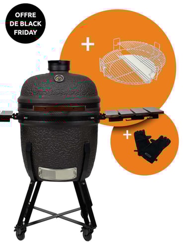 The Columbus Pro Line Large Urban Gris Complet Kamado