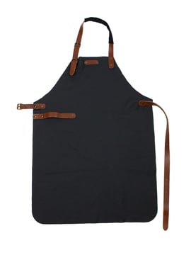 Le tablier court en cuir Columbus long