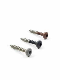 Tornillos de acero inoxidable para borduras