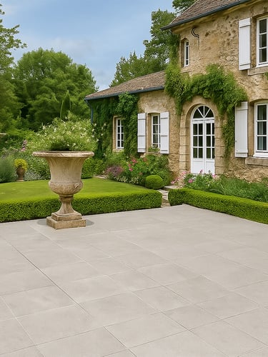 Ultra Aspen Grigio 60x60x2cm paysagé
