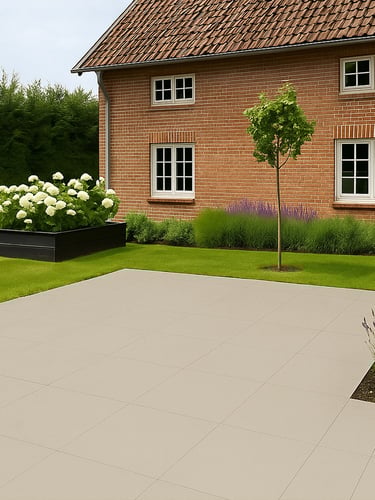 Ultra Evoq Avorio 60x60x2cm verlegt