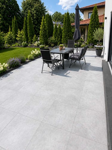 Ultra Solid Grey 60x60x3cm paysagé