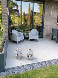 Keramische Terrassenplatten, Ultra Time Stone Ghiaccio