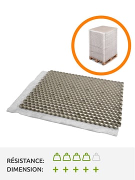 Palette complète stabilisateurs de gravier EuroGravel PLUS beige (42,55m2 = €11,05/m2)