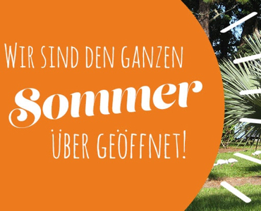 Garten verschönern während der Sommerferien? Wir sind geöffnet!