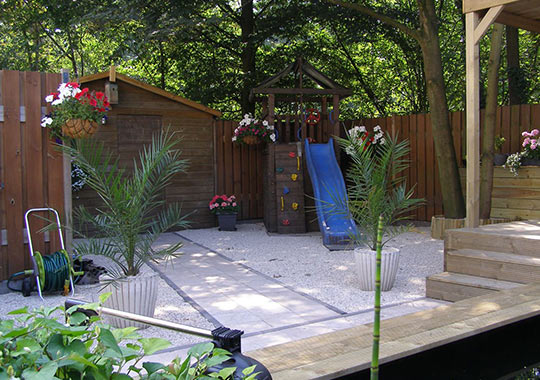 Castle grind tuin