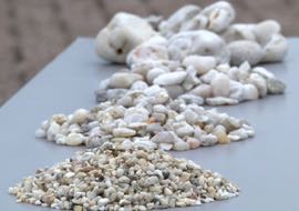 verschillende formaten witte kwarts verschillende formaten grind