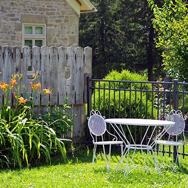 Romantische tuin