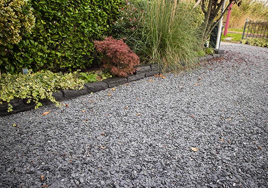 jardin con piedras